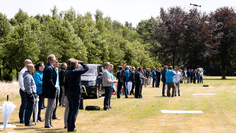 Klantendag 2018 (ketenintegratie) drone vliegen